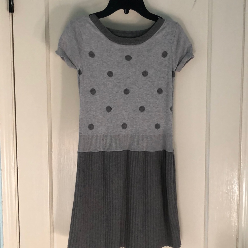 Nautica short sleeve pleated dress